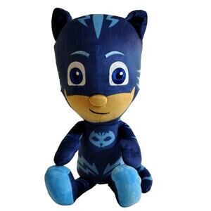 PJ Masks Cat Boy BlueHero Plush Cartoon Stuffed Toy Bed Pillow Deco Frog Box 22"